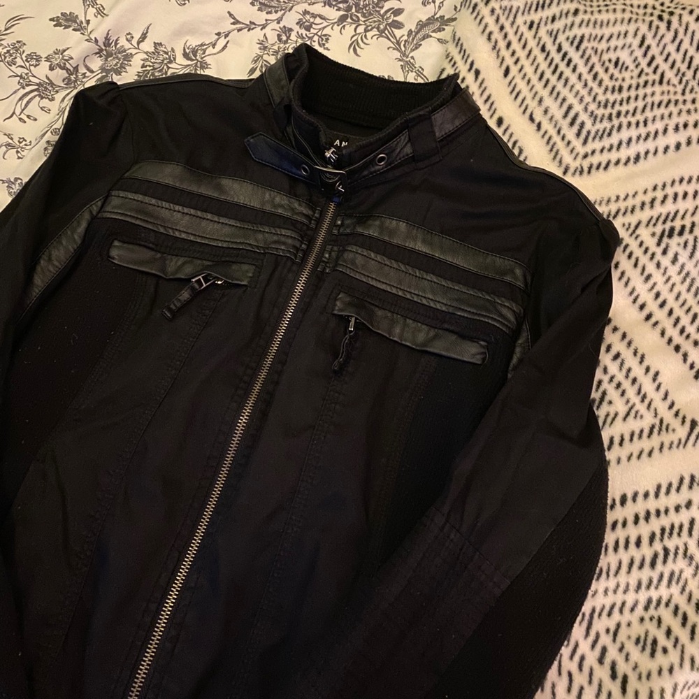 Blanc Noir Moto Jacket